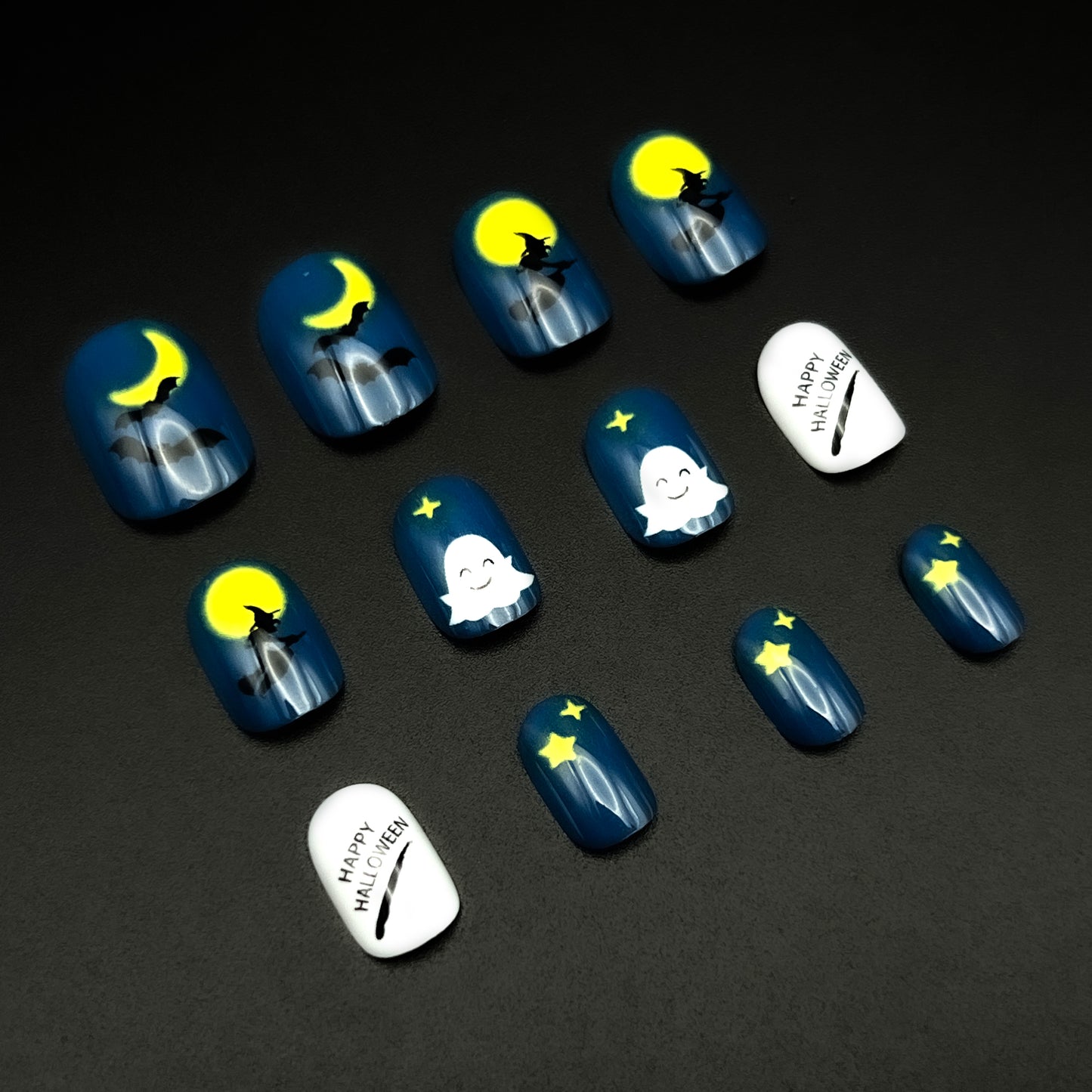 Enchanted Night Sky-Mini Nails