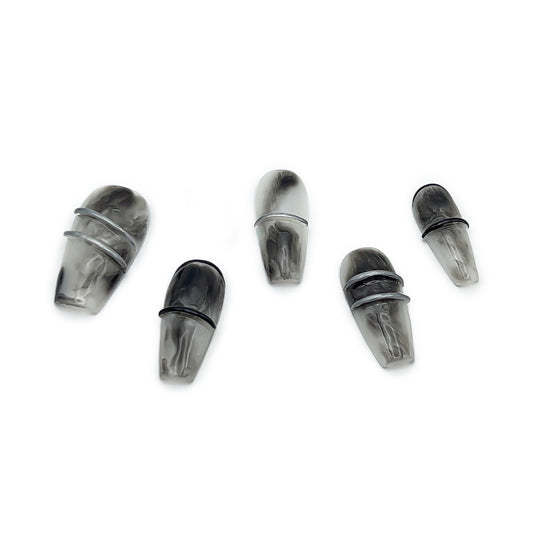 Handmade|Gothic Midnight Mist-Coffin Nails