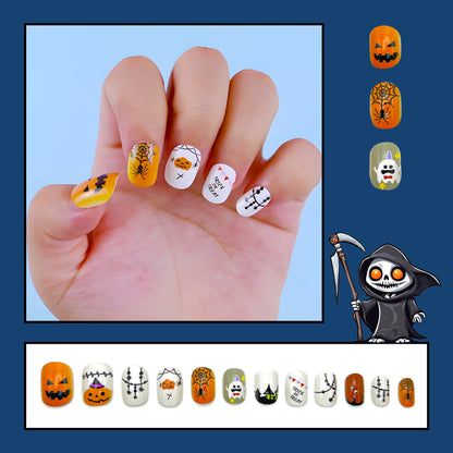 Pumpkin Patch Dreams-Mini Nails