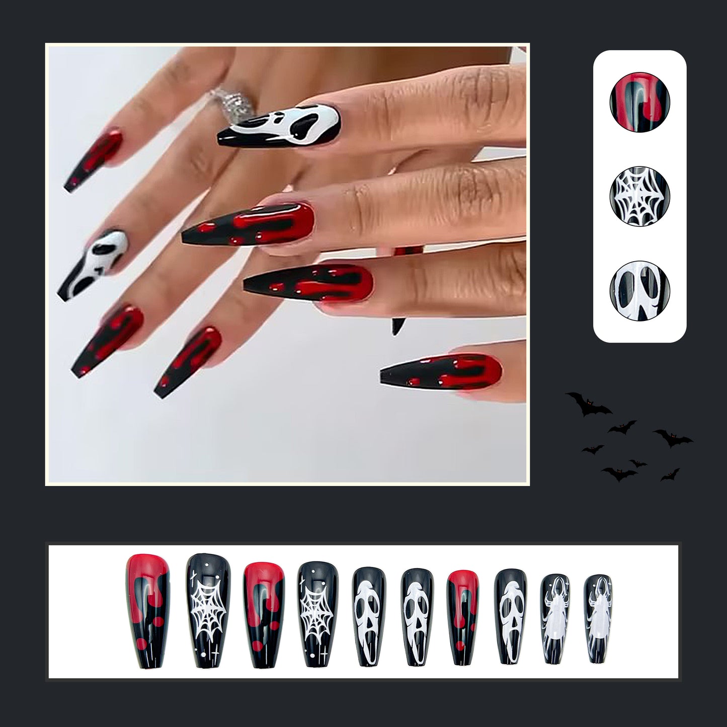 Blood Red Energy-Coffin Nails